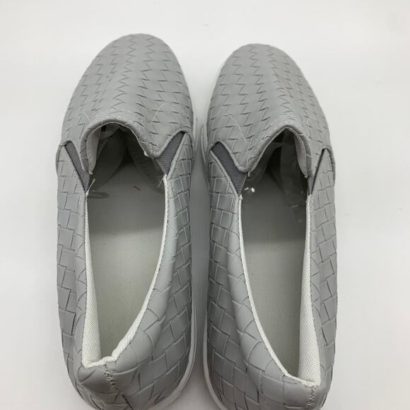 Gray Slip On Sneaker Women Shoes Size 8.5 - Picture 6 of 9